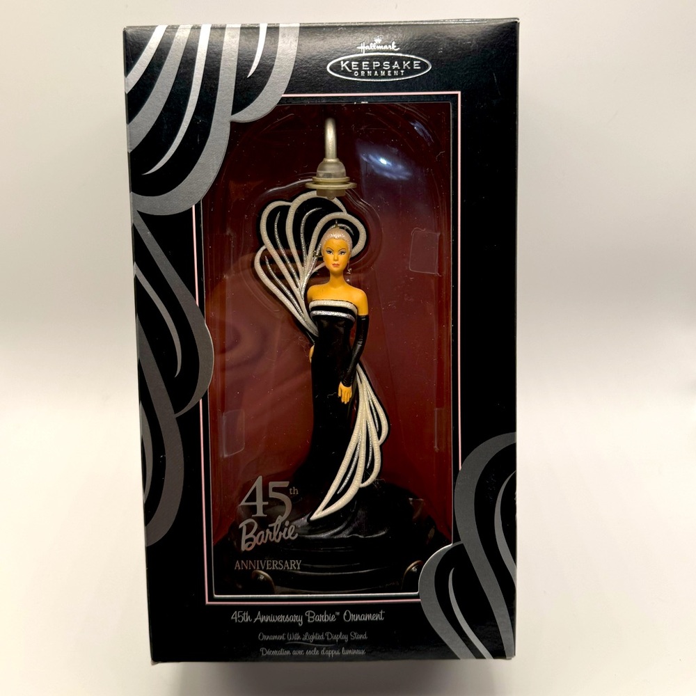 Barbie 45th Anniversary Lighted Fashion Model 2004 - NIB